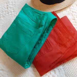 Emerald and Mandarin Celebrity Blue Jeans  -now 2